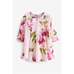 Baker by Ted Baker Pink Floral Jersey Dress