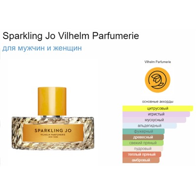 VILHELM PARFUMERIE SPARKLING JO unisex