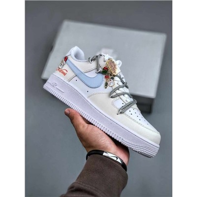 Кроссовки Nik*e Air Force 1 Low 07 strap graffiti из версии air force с низким вырезом