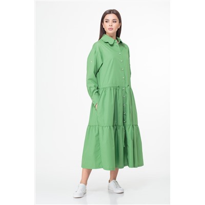 Платье ANELLI 1002 зеленый