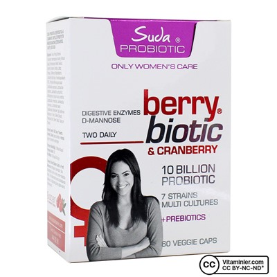 Пробиотик Berry Biotic 60 капсул в воде