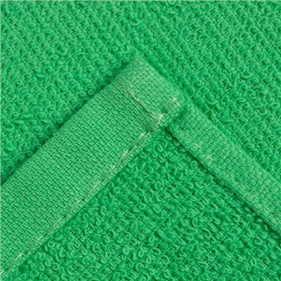 Салфетка махровая универсальная для уборки Экономь и Я, зеленый, 100% хлопок, 350 гр/м2