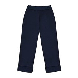 Синие утеплённые брюки для мальчика 75716-МО18