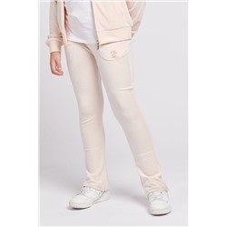 Juicy Couture Girls Diamante Bootcut Pink Joggers