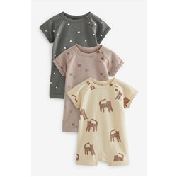 Baby Rompers 3 Pack (0mths-3yrs)
