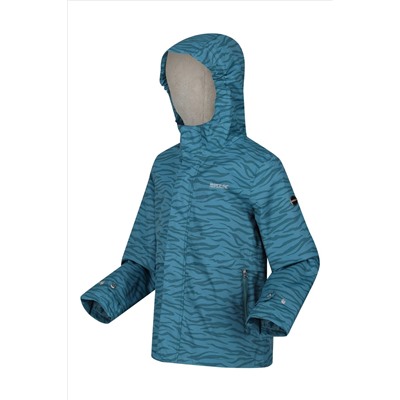 Regatta Kids Blue Bambee Waterproof Jacket