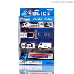 *Handers игровой набор "Полиция" (металл, 10 предметов, 7-13 см.)