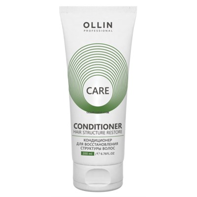 OLLIN CARE Кондиционер для восстановления структуры волос 200мл/ Restore Conditioner