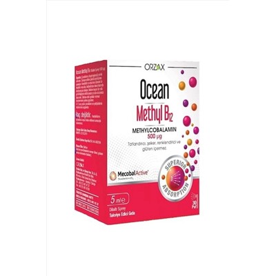 Ocean Methyl B12 Sprey 500 Mcg 5 Ml