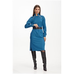 Платье Niv Niv Fashion 3129/1 бирюзово-синий