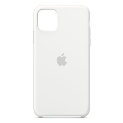 Силиконовый чехол для Айфон 12-mini (Белый)