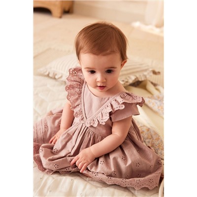 Mink Pink Baby Broderie Dress (0mths-2yrs)