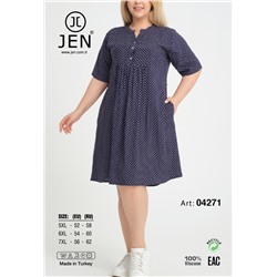 Jen 04271 платье 5XL, 6XL, 7XL