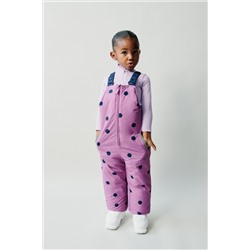 WATER-REPELLENT AND WIND-RESISTANT SKI COLLECTION POLKA DOT DUNGAREES