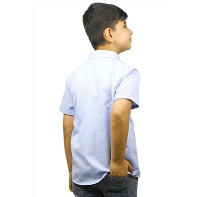 Текстурированная рубашка для мальчика с короткими рукавами 2EGM0010001