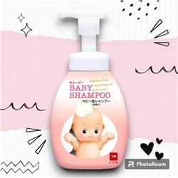Детский шампунь-пенка для волос с 1х дней жизни (Без слез) аромат детского мыла "Kewpie" 350 мл