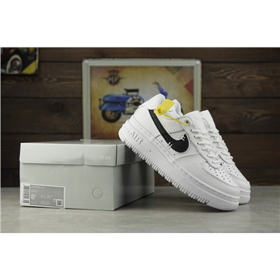 Найк Air Force 1 Luxe из натуральной прочной кожи