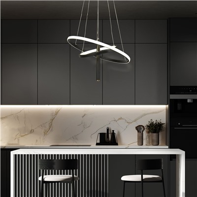 Подвесной светодиодный светильник в стиле минимализм
                     Eurosvet  90270/1 черный