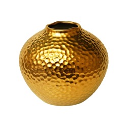 Декоративная ваза Этно, Д150 Ш150 В130, золотой