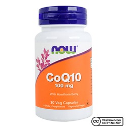 Теперь CoQ10 100 мг 30 капсул