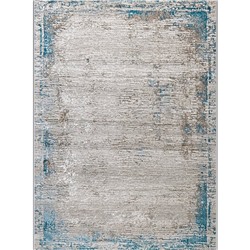 Ковёр прямоугольный Eliza 38548A, размер 83x150 см, цвет blue fls/cream fls