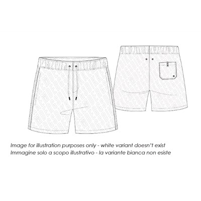 BKK25MBM10 CALANDRATO MEDIUM BOARDSHORT 100% POLYESTER S-XXL