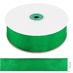 Лента репсовая 1,5д (38 мм) (зеленый) А3-019