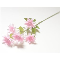 Искусственные цветы, Ветка с цветами лотоса 5 голов (1010237)