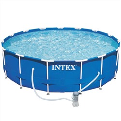 Intex Бассейн металлический каркасный 305 х 76 см (10'x30")  (220-240В фильтр-насос)