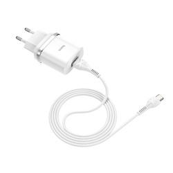 Зарядка hoco C12Q Smart QC3.0 charger set (Type-C) (EU) - White