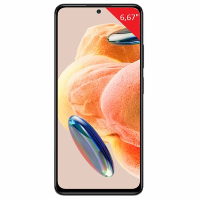 Смартфон XIAOMI Redmi Note 12 Pro, 2 SIM, 6,67", 4G (LTE), 108+8+2+2 Мп, 8/256 ГБ, черный, MZB0DEERU