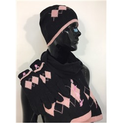 Комплект женский 3-ка (шапка,шарф,перчатки) VENERA