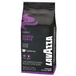 Кофе в зернах LAVAZZA "Gusto Forte Expert" 1 кг, ИТАЛИЯ, 2868