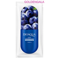 Ночная маска омолаживающая для лица BLUEBERRY JELLY MASK 8 г BIOAQUA 5 шт №4