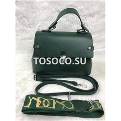 X6015 green сумка DOLLY экокожа 17х25х9,5