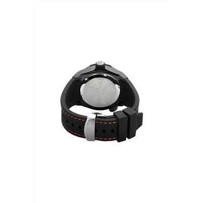 Reloj de cuarzo de silicona Ruscello - Negro y antracita