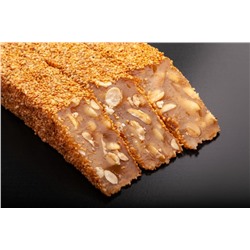 Лукум Hacibaba 1067 Фитиль медовый с арахисом в кунжуте 2,5 кг 1/6