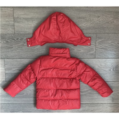 М.17-29 Куртка Moncler красная  (98,110,116,122)