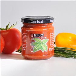 Соус Casa Rinaldi томатный с базиликом 190г
