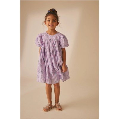 Laura Ashley Sparkle Crosswell Smock Dress