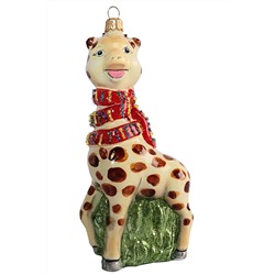 Елочное украшение Жираф в шарфике 55716