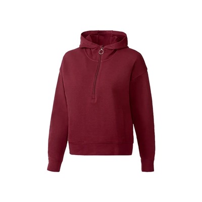 CRIVIT Damen Sweatpullover mit Baumwolle, kurz geschnitten