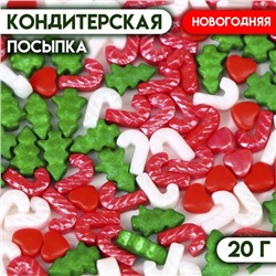 Новый год. Кондитерская посыпка "Рождественский сочельник", 20 г