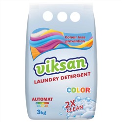 Стиральный порошок"VIKSAN" 2X CLEAN COLOR, 400г