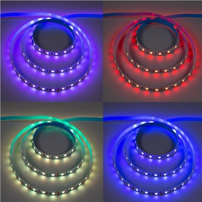 Комплект светодиодной ленты Volpe 3 м, IP20, SMD5050, 60 LED/м, 12 В, RGB