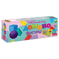 Игра Настольная ДОМИНО 28 карточек "Яркие фигуры" (085675) 31196 Хатбер