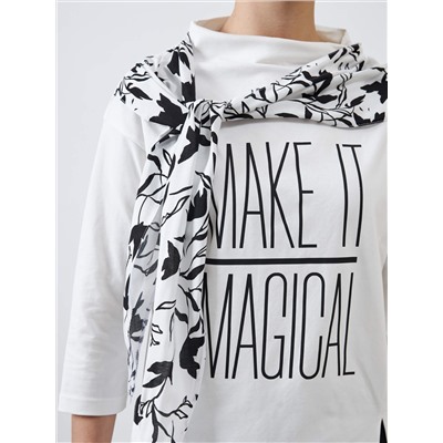 Блуза "Make it magical" белый