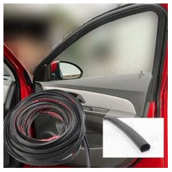 Защитная лента из силикона для кромок дверей, багажника и капота автомобилей всех марок 10м