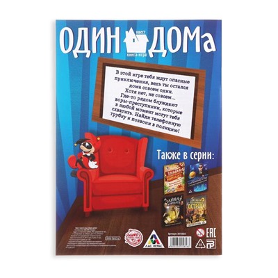 Книга-квест «Один дома» версия 1, 7+