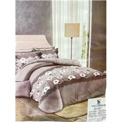 Полутороспальный комплект постельного белья с готовым одеялом 08082-33